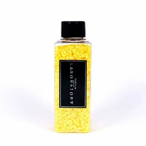 LAB Parfum Мерцающая соль желтая "Манго и бергамот", 140 гр
