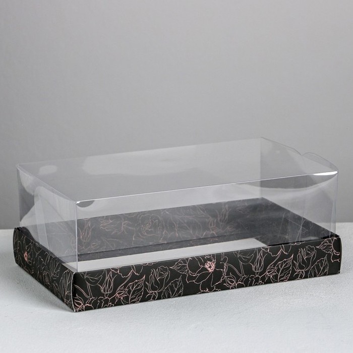 Коробка складная с PVC крышкой «Beautiful», 22 х 8 х 13,5 см