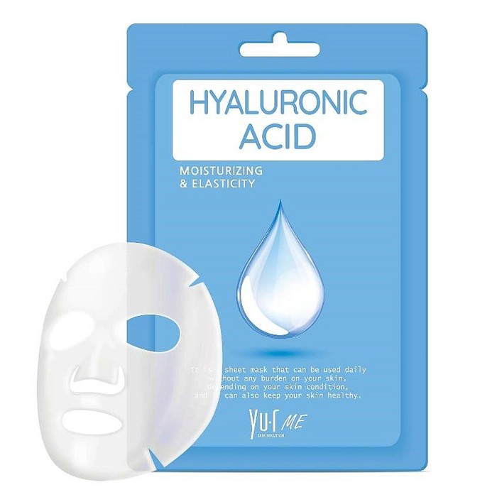 Yu.r Me Тканевая маска с гиалуроновой кислотой Hyaluronic Acid Sheet Mask