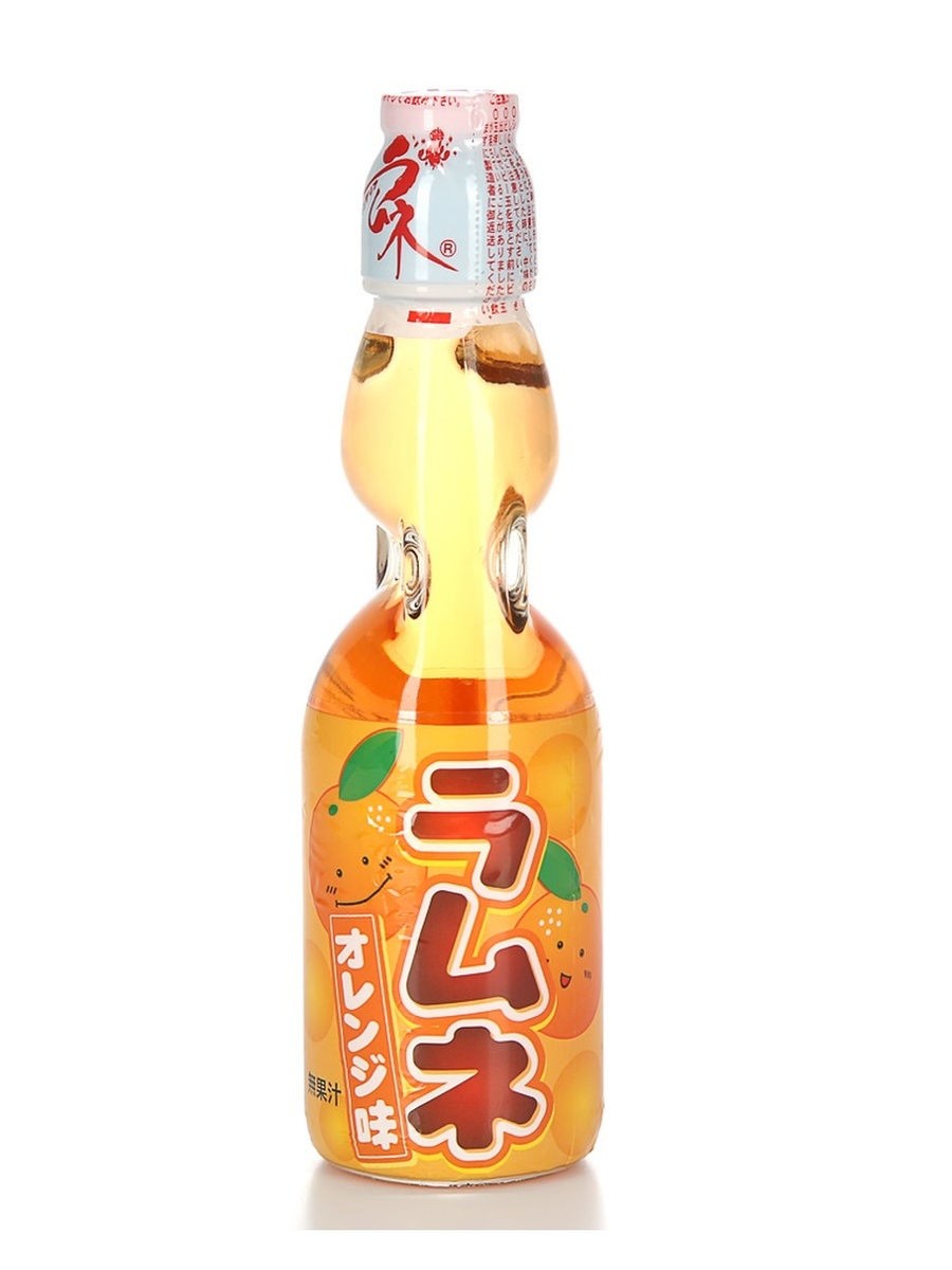 Hata Kosen Напиток газированный Ramune со вкусом ананаса, 200 мл