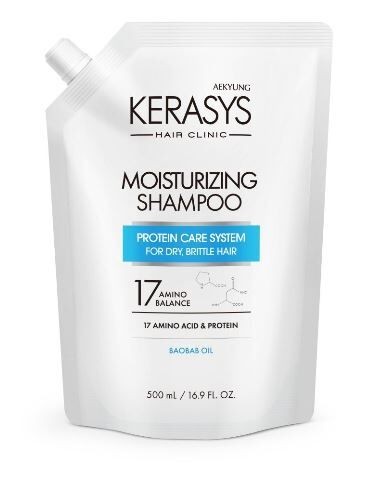 Kerasys Шампунь для волос Увлажняющий 500г (запаска)
