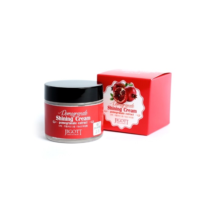 Jigott Крем для лица с гранатом для сияния кожи Pomegranate shining cream