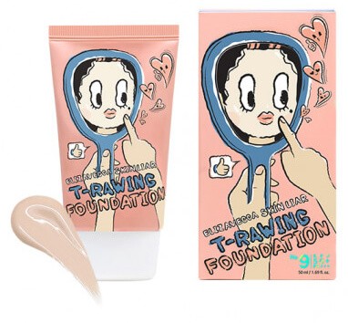 Elizavecca Skin Liar T-Rawing Foundation No.9 SPF 50+ PA+++ 50ml