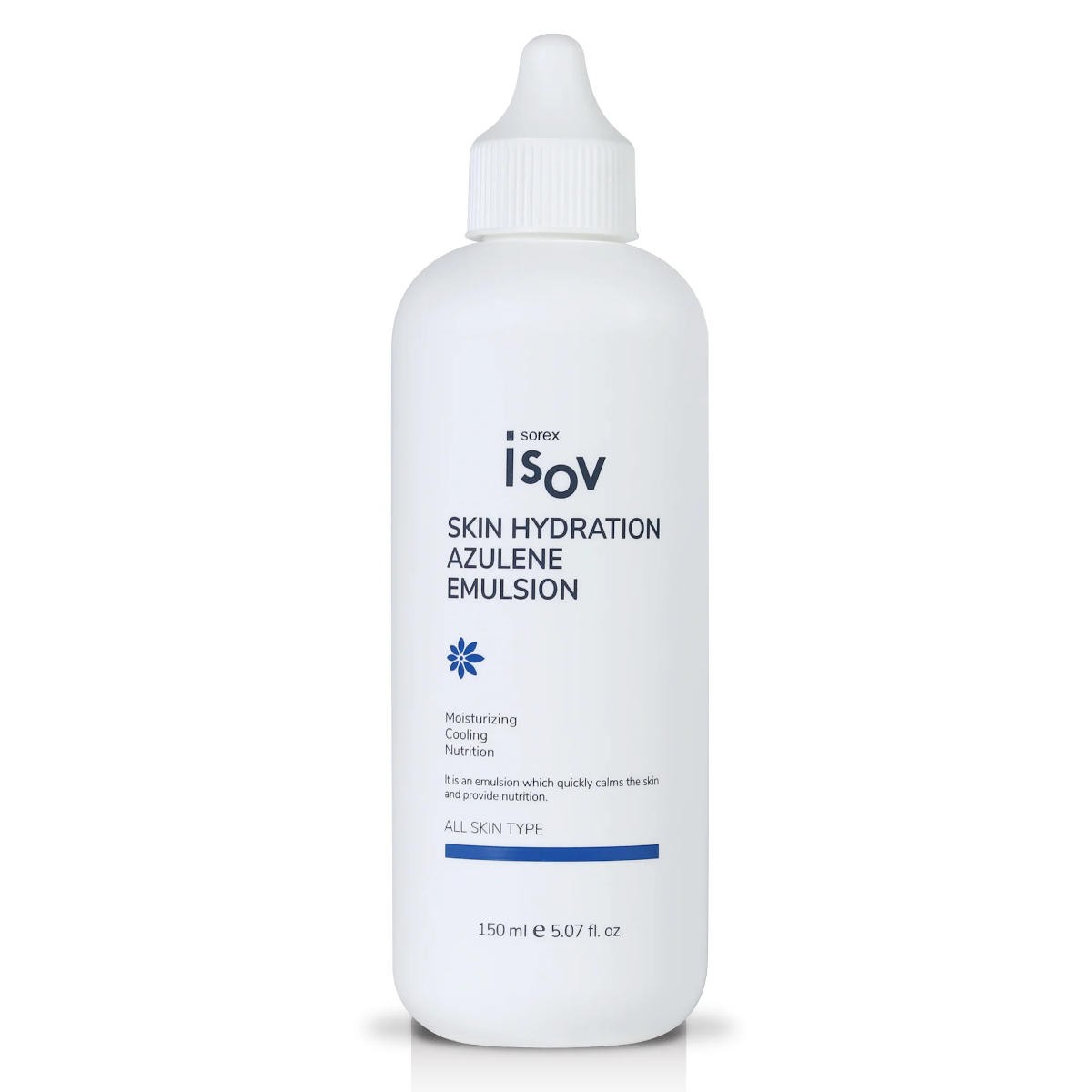 Isov Skin Hydration Azulene Emulsion - Нежная эмульсия «Азуленовый плед» 150 мл