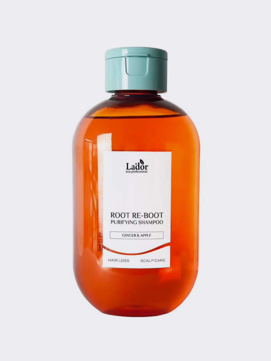 [LADOR] Шампунь для волос с имбирем и яблоком Root Re-Boot Purifying Shampoo Ginger & Apple, 300мл