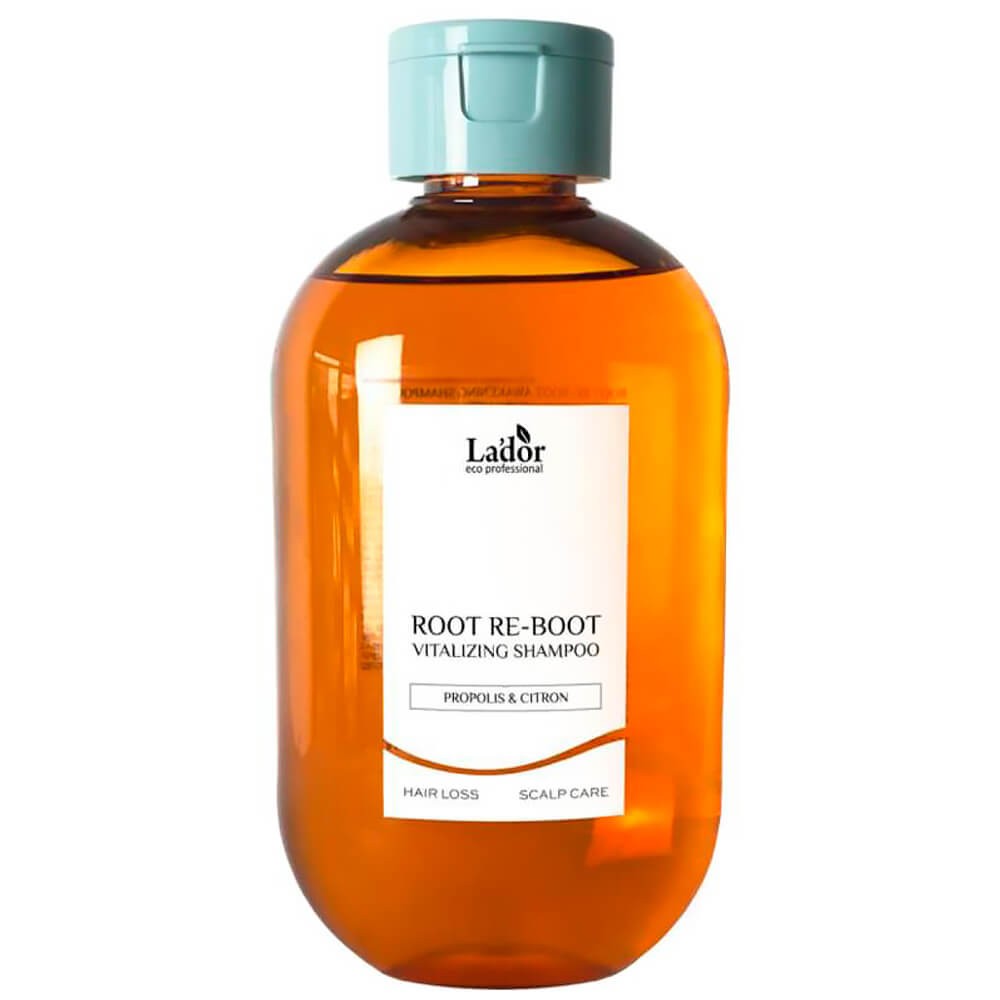 [LADOR] Шампунь для волос с прополисом и цитроном Root Re-Boot Vitalizing Shampoo Propolis & Citron, 300мл