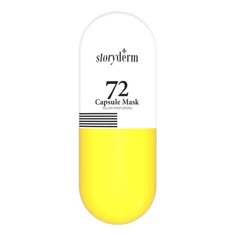 Storyderm Альгинатная маска с золотом 72 Capsule Mask Yellow Anti-Aging 1 шт