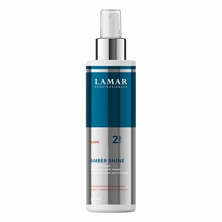 LaMAR Обновляющий увлажняющий тоник c фруктовыми кислотами AMBER SHINE, 200 мл