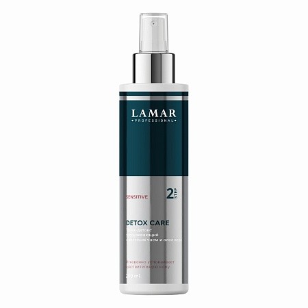 LaMAR Тоник-детокс успокаивающий с зеленым чаем и алоэ вера DETOX CARE, 200 мл