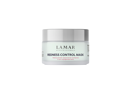 LaMAR Успокаивающая маска для лица с никотинамидом и троксерутином REDNESS CONTROL MASK, 100 мл