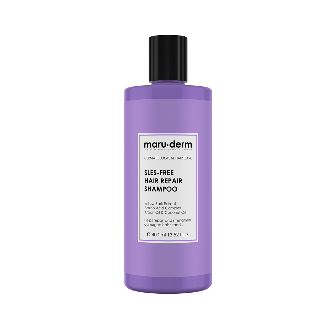 Maruderm, Шампунь для восстановления волос без SLES SLES-Free Hair Repair Shampoo, 400 мл