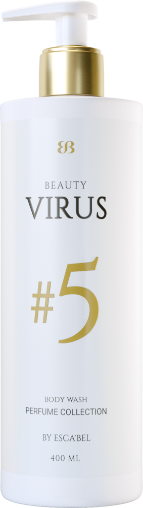 BEAUTY VIRUS Парфюмированный гель для душа BEAUTY VIRUS #5 цветочно-водяной аромат (императрица)
