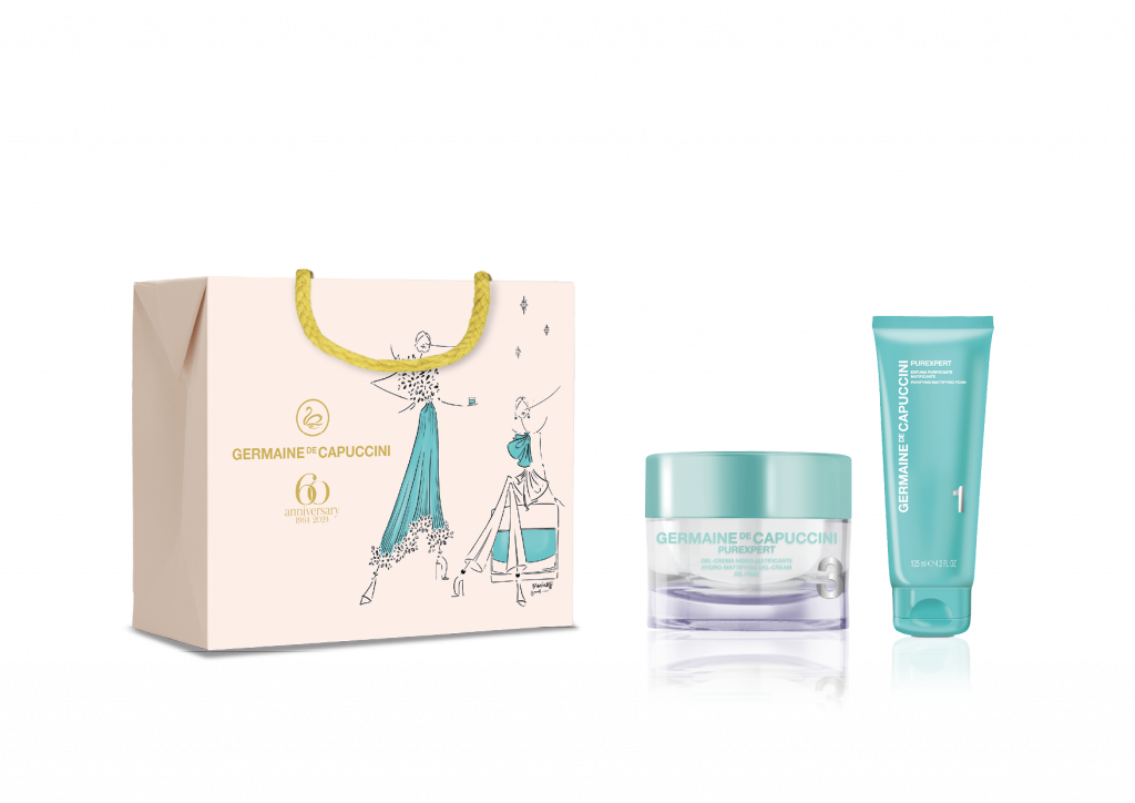 Germaine de Capuccini PURE MOMENTS SET Чистые Моменты набор гидроматирующий для жирной кожи с акне