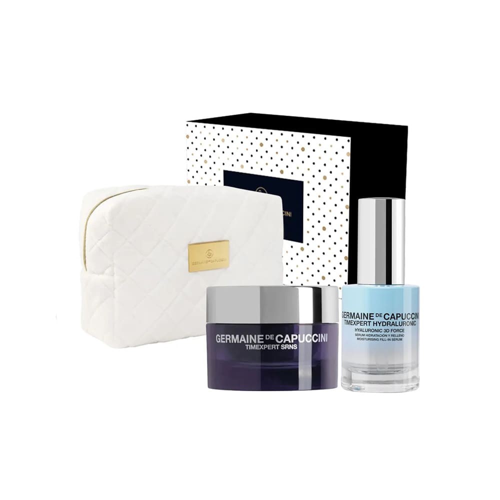 Germaine de Capuccini Набор для лица из 2 продуктов Эмульсия для лица увлажняющая TimExpert Hydraluronic 30 мл + Крем для лица для интенсивного восстановления Timexpert SRNS 50 мл