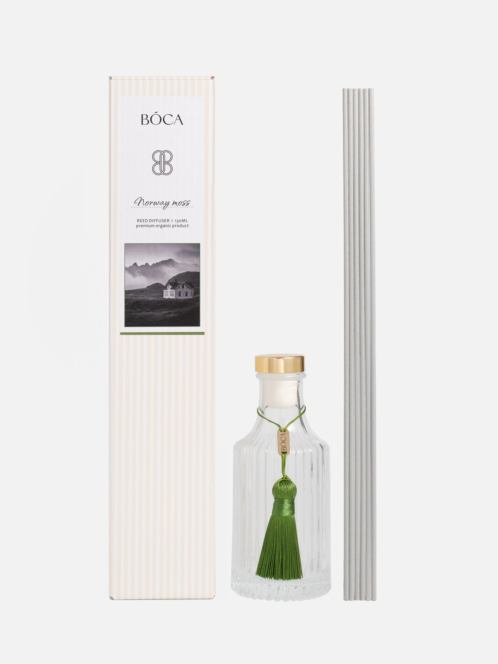 BOCA AROMA Аромадиффузор Norway moss 130мл