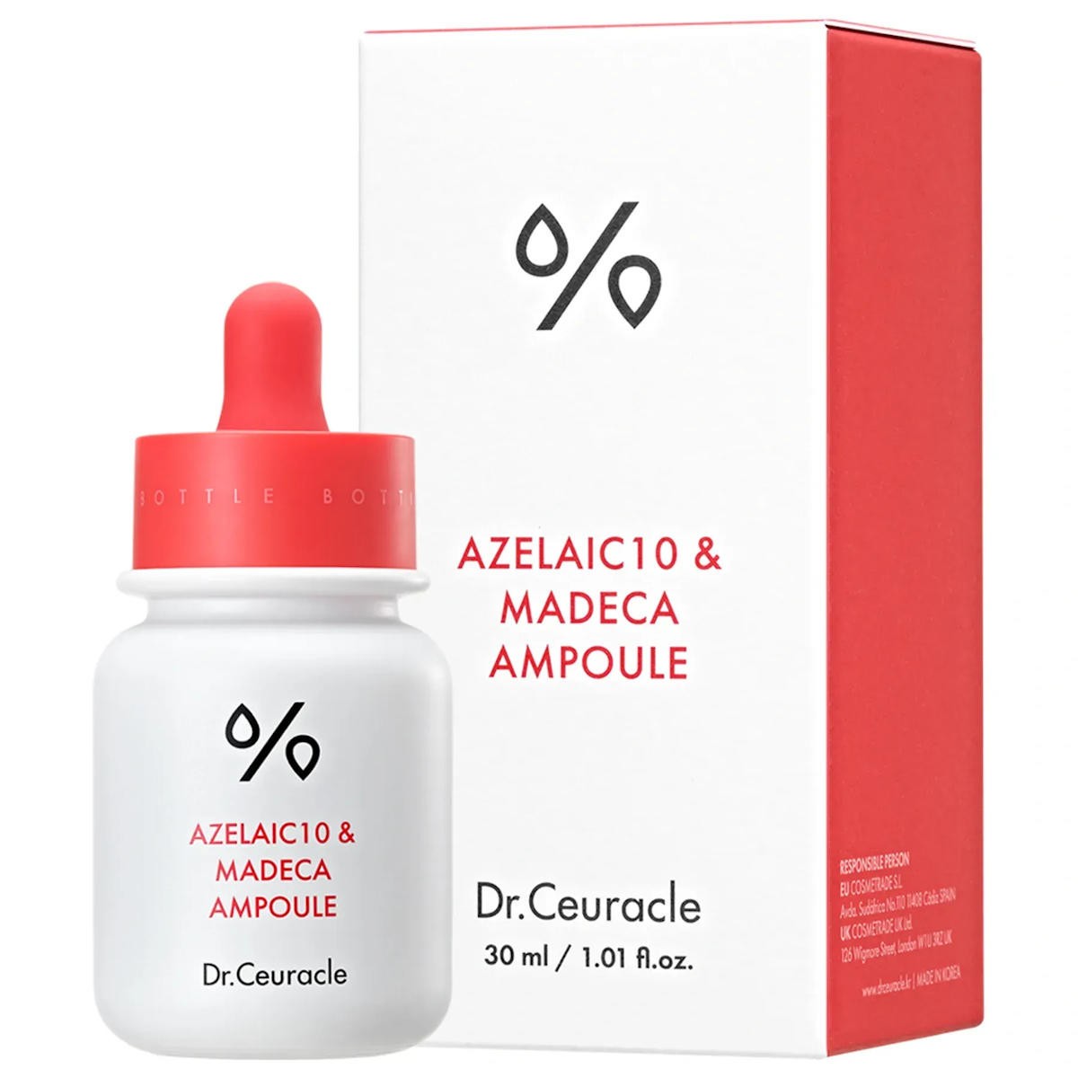 Dr. Ceuracle, Ампула с азелаиновой кислотой 10% и мадекассосидом, 30 мл