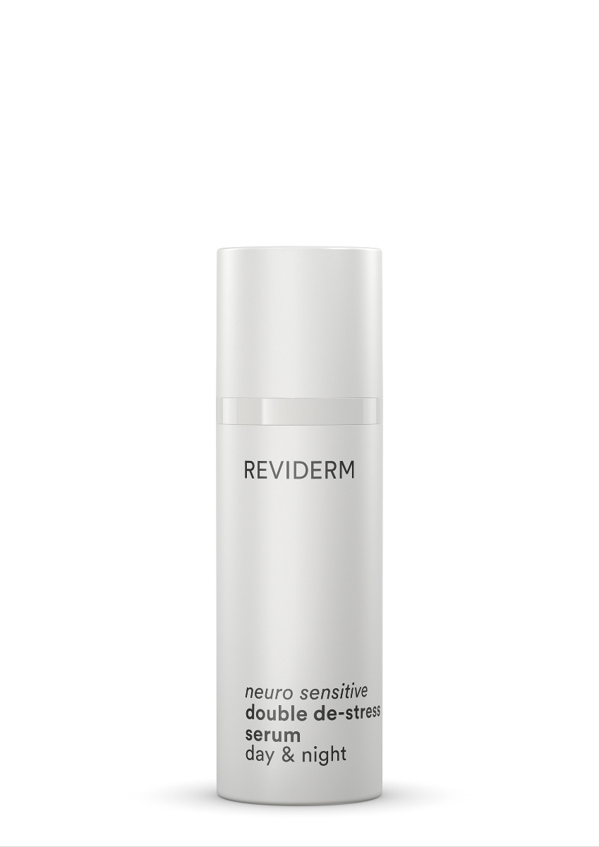 Сыворотка двойного действия для обезвоженной и сухой кожи /
Neuro sensitive double de-stress serum day & night