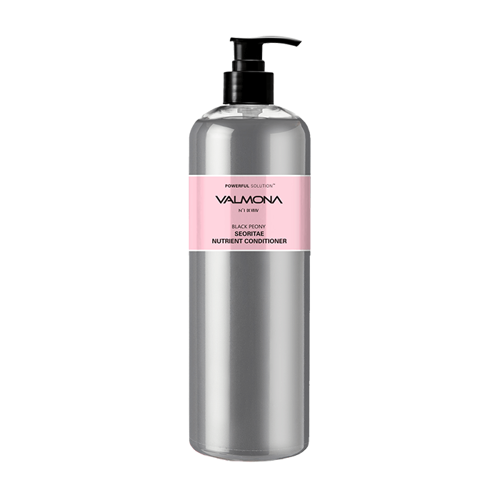 [VALMONA] Кондиционер для волос ЧЕРНЫЙ ПИОН/БОБЫ Black Peony Seoritae Nutrient Conditioner,480 мл