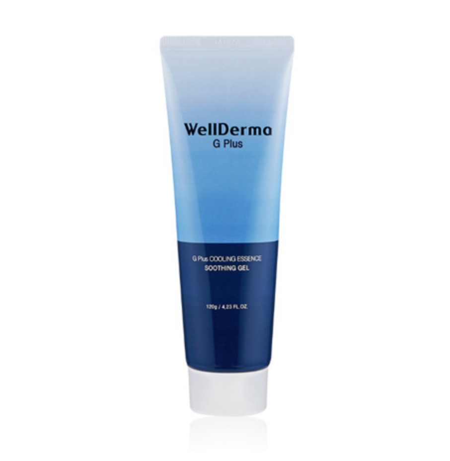 [WELLDERMA] Гель для кожи УСПОКАИВАЮЩИЙ/ОХЛАЖДАЮЩИЙ G Plus Cooling Essence Soothing Gel, 120 гр