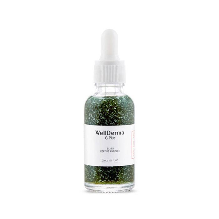 [WELLDERMA] Сыворотка для лица ПЕПТИДЫ/СЕРЕБРО G Plus Silver Peptide Ampoule, 30 мл