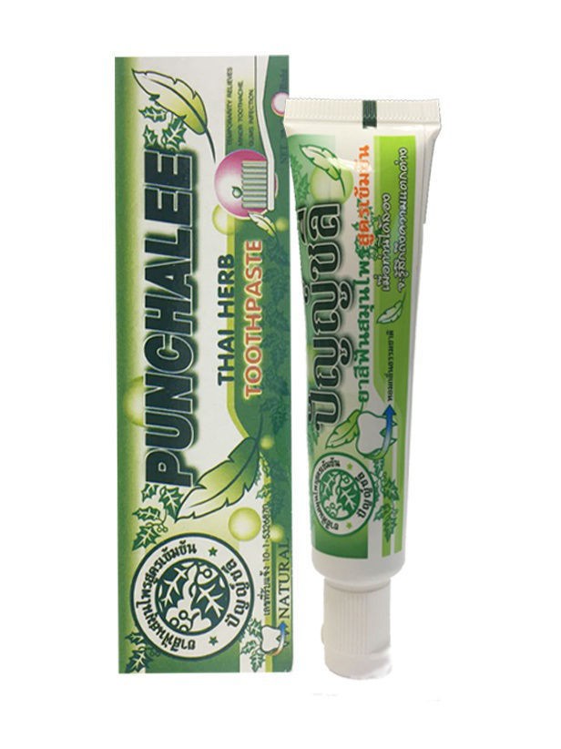 Punchalee Органическая зубная паста с тайскими травами Thai Herb Toothpaste, 50 г