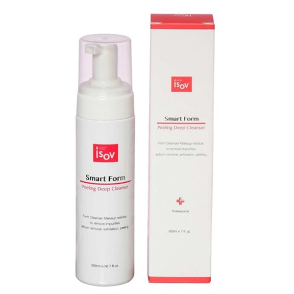 Isov Очищающая пенка для лица Smart Foam Peeling Deep Cleanser, 200 мл