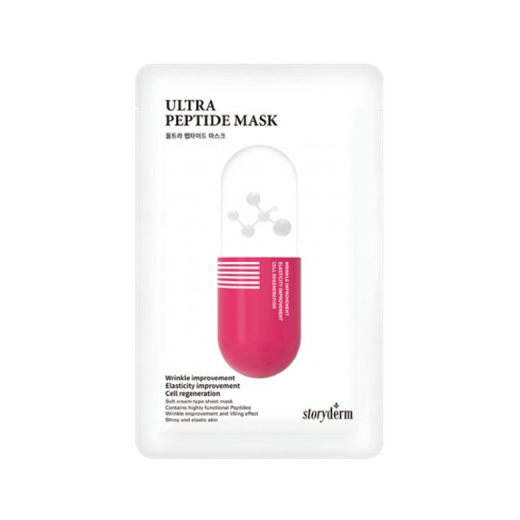 Storyderm Тканевая маска подтягивающая с пептидами Ultra Peptide Mask