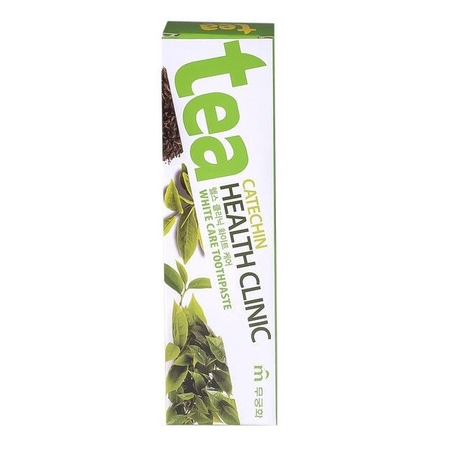 [MUKUNGHWA КОРЕЯ] Зубная паста ЗЕЛЕНЫЙ ЧАЙ Tea Catechin Health Clinic, 100 гр