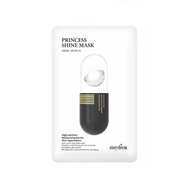Storyderm Тканевая маска восстанавливающая Princess Shine Mask