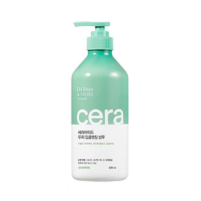 Kerasys Шампунь для волос DERMA & MORE Глубокое очищение, 600 мл