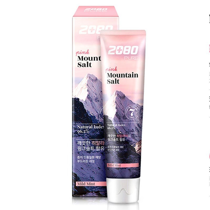 Kerasys Зубная паста Розовая Гималайская соль Pure Mountain Salt Mild Mint, 120 г