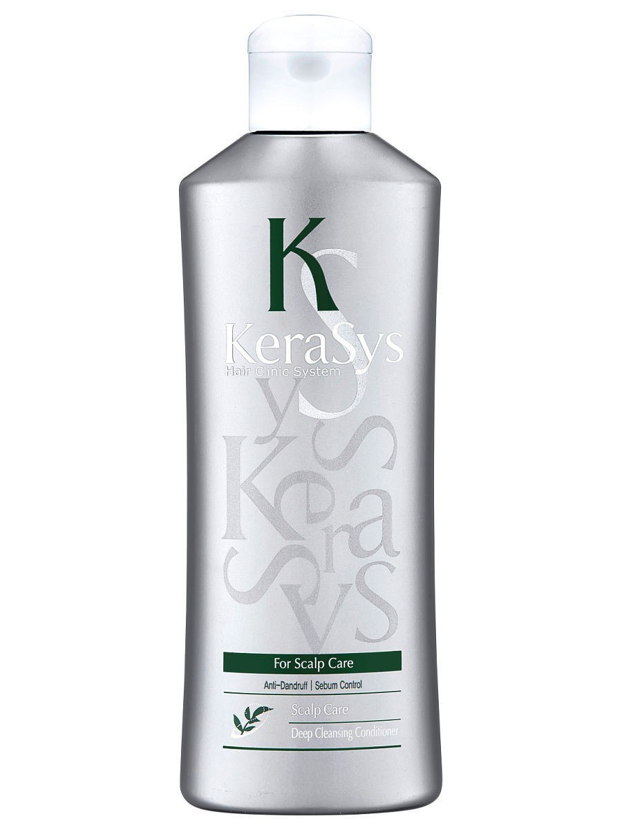 Kerasys Кондиционер Уход за жирной кожей головы Освежающий, 180 мл