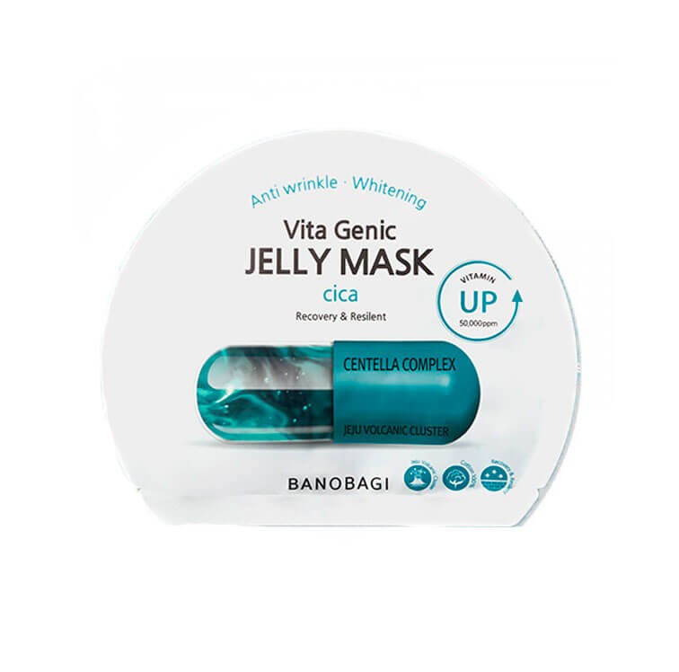 Banobagi Vita Genic Hydrating Jelly Mask CICA Витаминная тканевая маска (С центеллой)