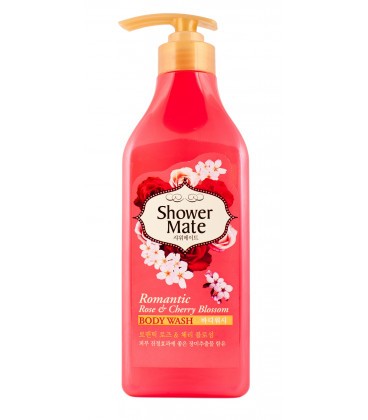 Kerasys Гель для душа Shower Mate Роза и вишневый цвет, 550 г