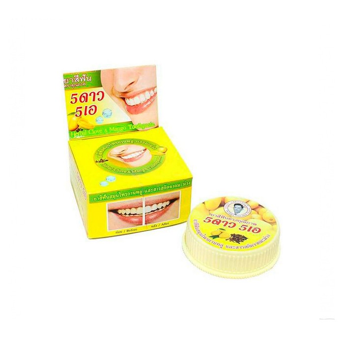 Зубная паста 5 Star Cosmetic с экстрактом манго, 25 г
