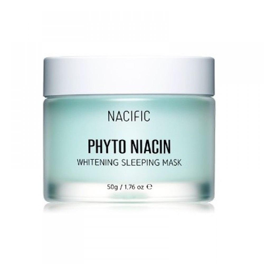 Nacific Осветляющая и увлажняющая ночная маска Phyto Niacin Whitening Sleeping Mask, 50 г + 10 г