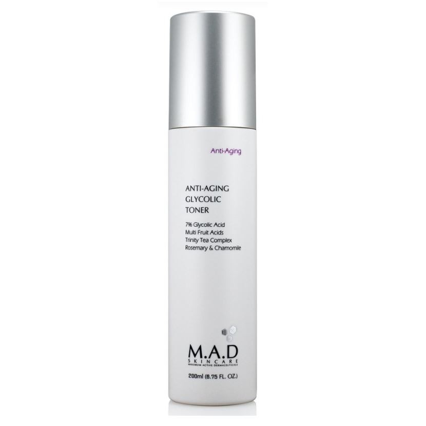 M.A.D Anti-Aging Тоник с 7% гликолевой кислотой Glycolic Toner, 200 мл