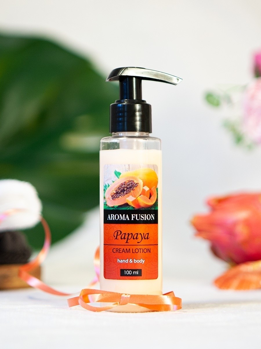 Aroma Fusion Крем-лосьон Папайя, 100 мл