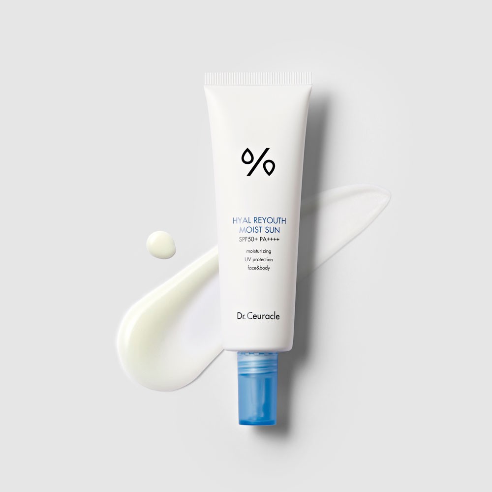 Dr.Ceuracle Солнцезащитный увлажняющий крем Hyal Reyouth Moist Sun SPF50+ PA++++, 50 мл