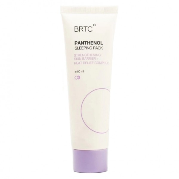BRTC Ночная маска для лица с пантенолом Panthenol Sleeping Pack, 80 мл