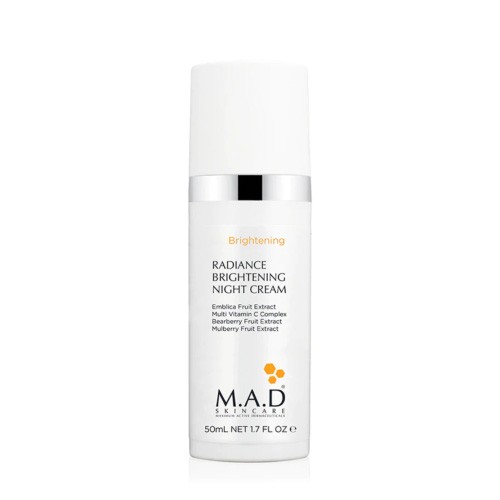 M.A.D Brightening Ночной восстанавливающий крем выравнивающий тон кожи Radiance Night Cream, 50 г