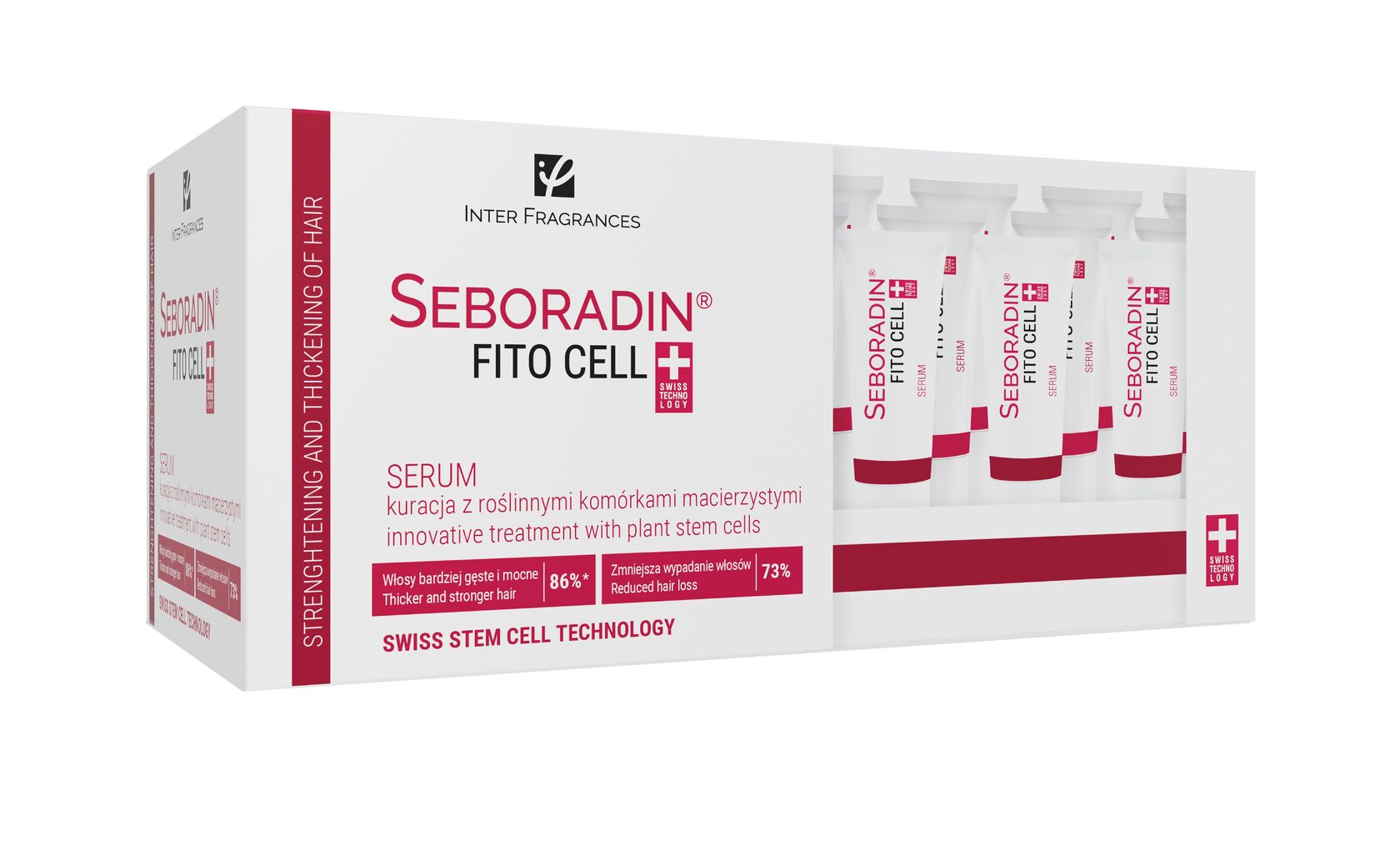 Сыворотка Seboradin FITO CELL для укрепления и стимуляции роста волос / Seboradin FITO CELL Serum, 15x6 г